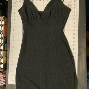 Windsor Shimmer Black Dress